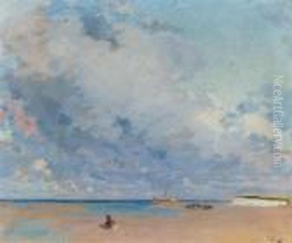 Kustenlandschaft Oil Painting by Andre Devambez