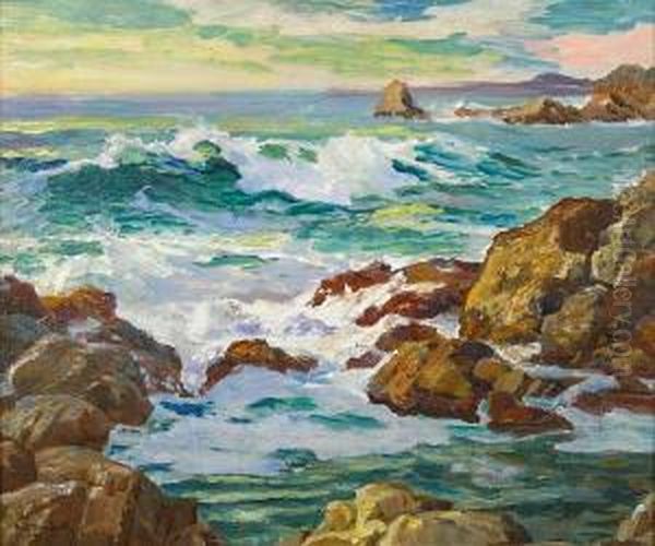 Early Evening Oil Painting by Paul Dougherty
