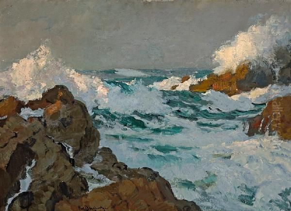 Mid-summer: Sunlight After The Storm Oil Painting by Paul Dougherty