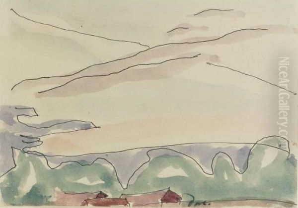 Morning Oil Painting by Arthur Garfield Dove