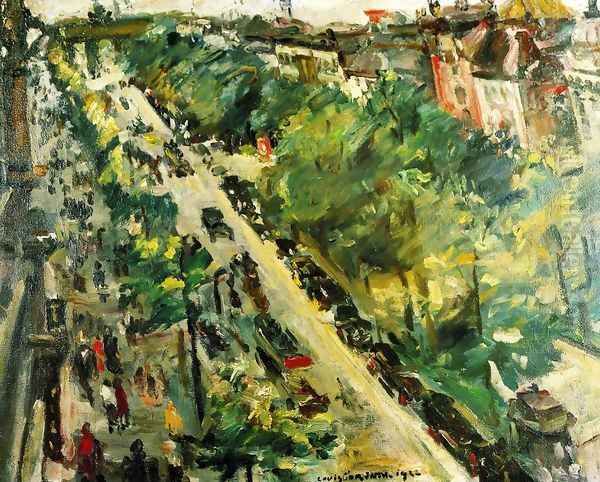 Unter den Linden, Berlin Oil Painting by Lovis (Franz Heinrich Louis) Corinth