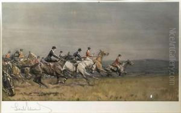 The Beaufort Oil Painting by Lionel Louis Edwards