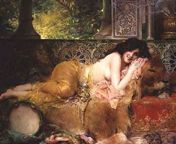 Haifa Oil Painting by Leon Francois Comerre