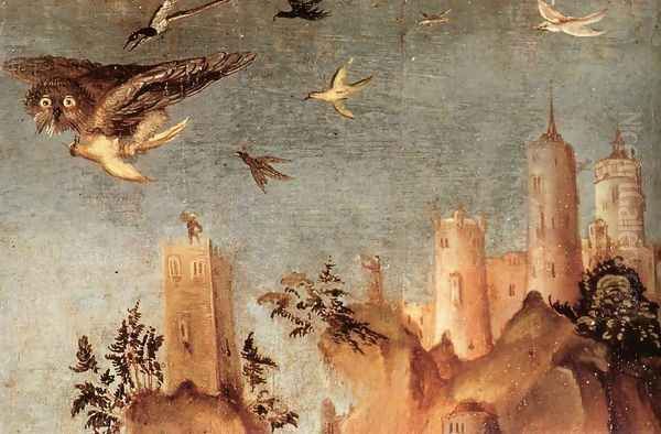 Portrait of Dr. Johannes Cuspinian (detail 2) c. 1502 Oil Painting by Lucas The Elder Cranach