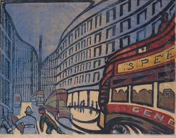 Speed (coppel Cf 7) Oil Painting by Claude Flight