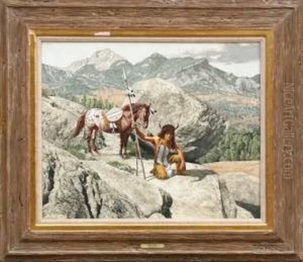 The Sentry's Vigil Oil Painting by Stanley Horace Gardiner