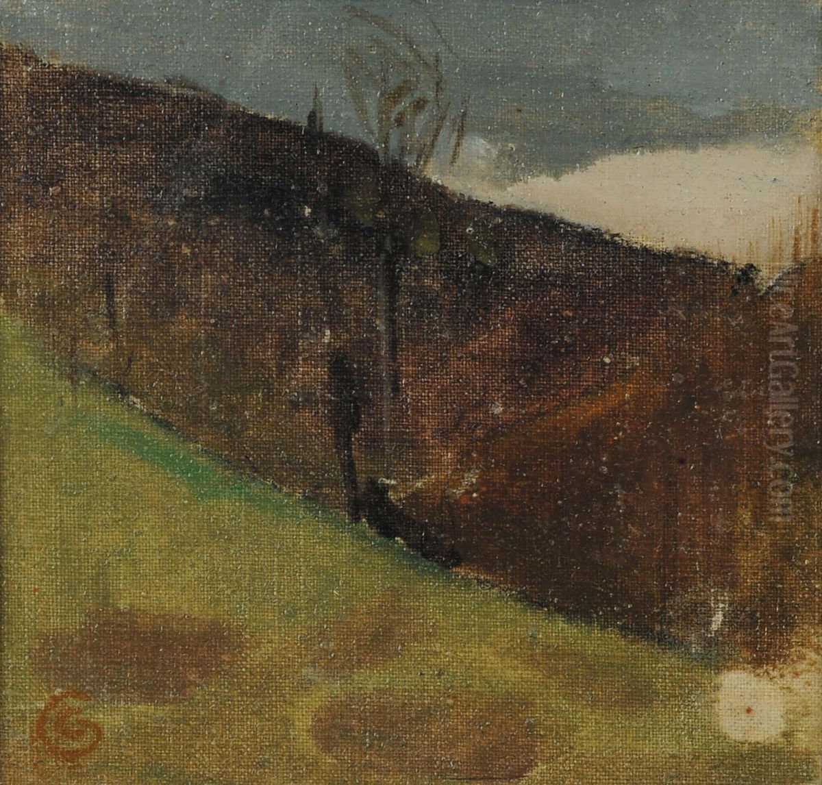 Paesaggio Campestre Oil Painting by Cornelio Geranzani