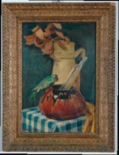 'natura Morta' Oil Painting by Cornelio Geranzani