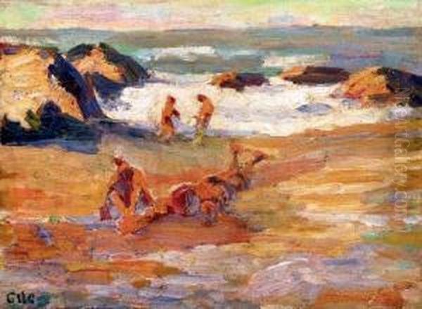 Land's End Oil Painting by Selden Connor Gile