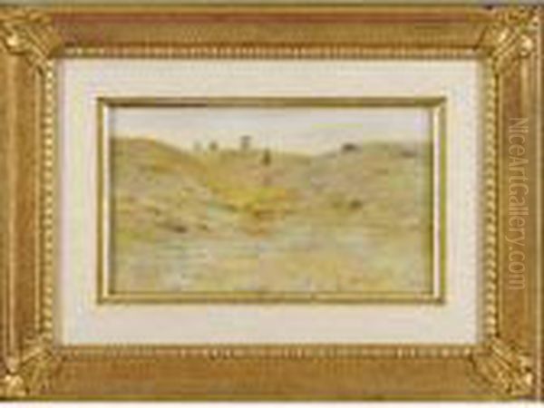 Western Landscape Oil Painting by Elling William Gollings
