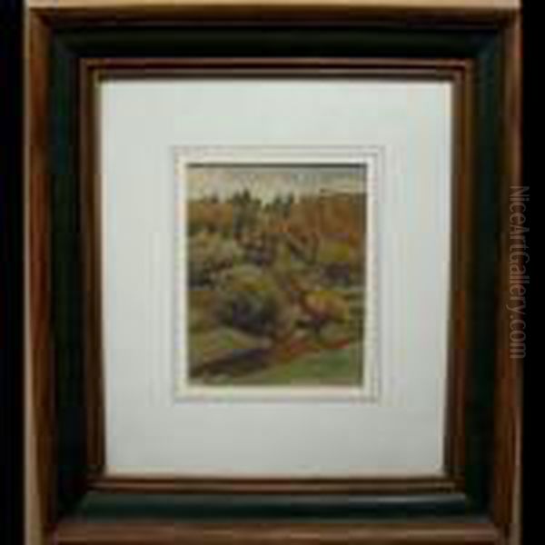 Black Creek Oil Painting by Thomas Garland Greene