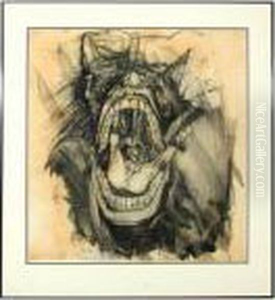 Erotic Grotesque Oil Painting by Thomas Garland Greene