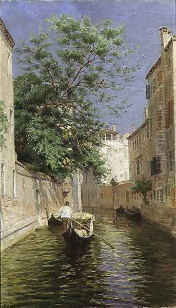 Venice Oil Painting by Remy Cogghe