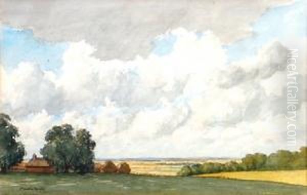 Watercolour, Signed Lower Left, 21.5 X 34cm(illus.) Oil Painting by Martin Hardie