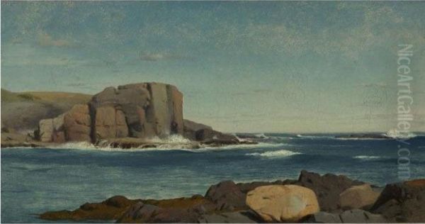 Grand Manan Oil Painting by William M. Hart