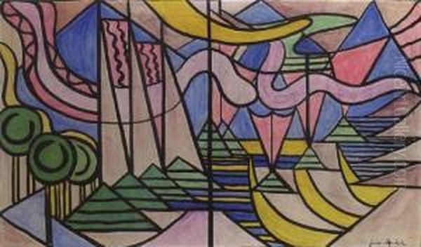 De Zee Oil Painting by Jacoba Heemskerck Van Beest