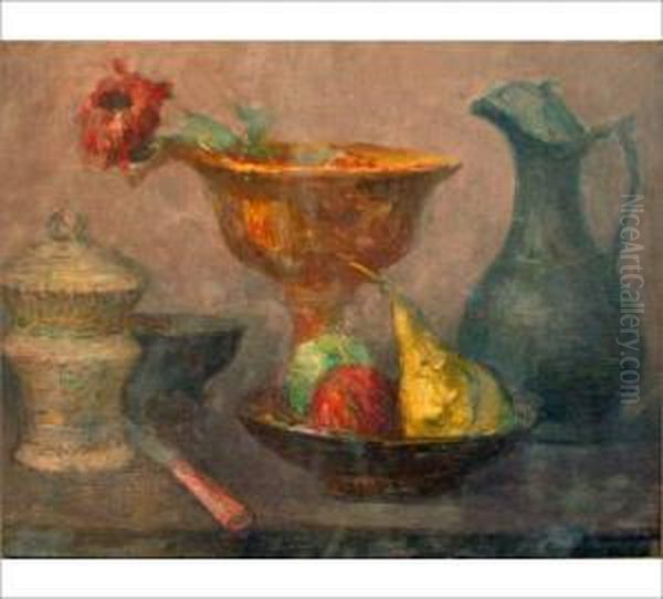 Untitled Oil Painting by Ester Helenius