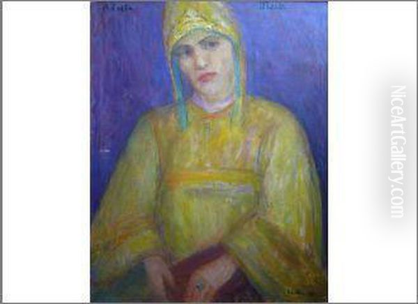 Untitled Oil Painting by Ester Helenius