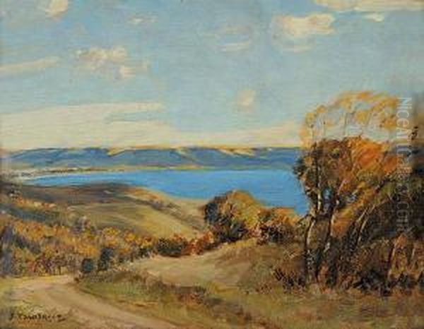 The Qu'appelle Valley, E. Oil Painting by James Henderson