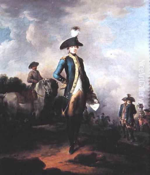 Marquis De Lafayette 1757 1834 C 1781 85 Reproduction By Francesco 