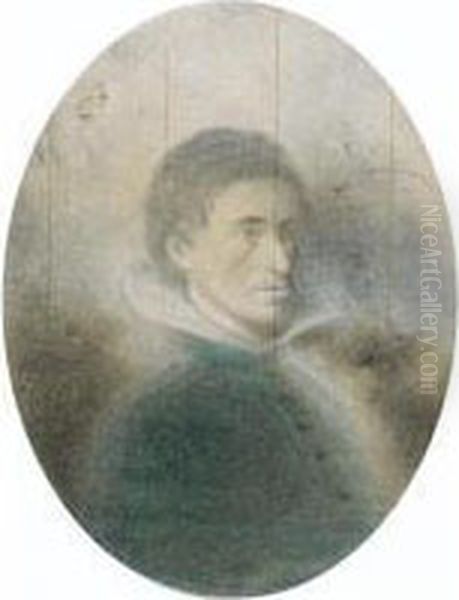 Portrait Of A Man Oil Painting by William Hoare Of Bath