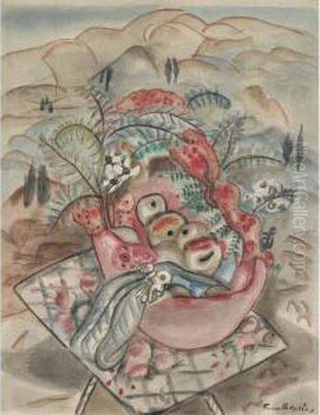 Still Life Oil Painting by Frances Mary Hodgkins