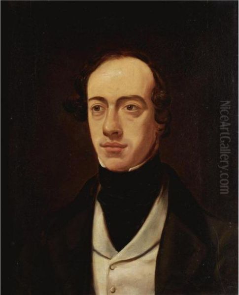 Portrait Of William Pink Oil Painting by William Holman Hunt