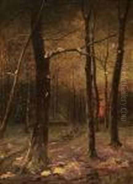 Untitled Oil Painting by Iulii Iul'evich (Julius) Klever