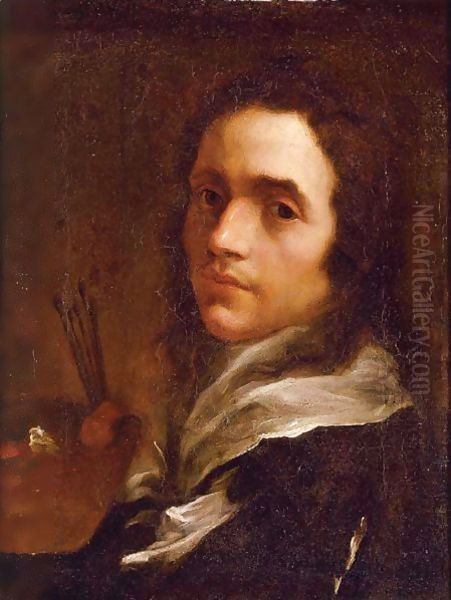 Portrait Of Jacques Courtois Oil Painting by Guillaume Courtois