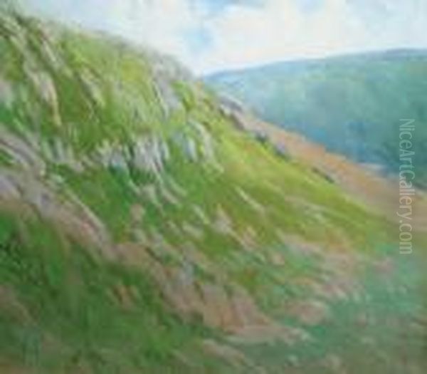 Untitled Oil Painting by Ernesto Laroche