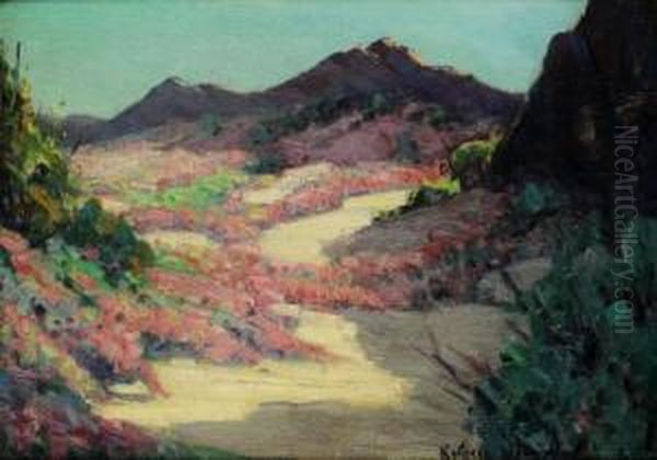 Fioritura Nel Deserto Oil Painting by Kathryn Woodman Leighton