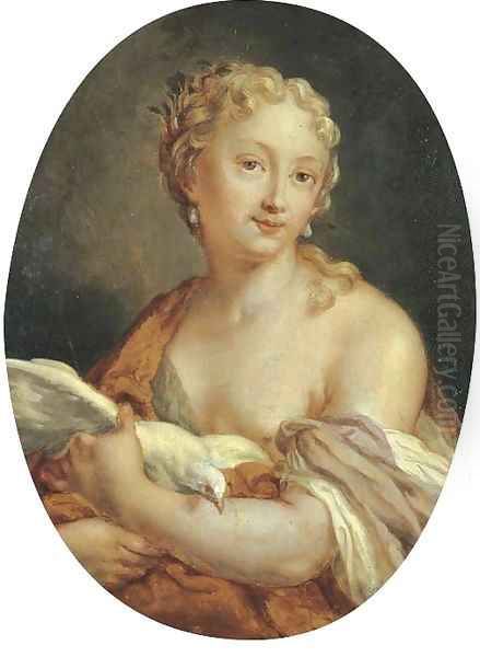 Venus Oil Painting by Rosalba Carriera