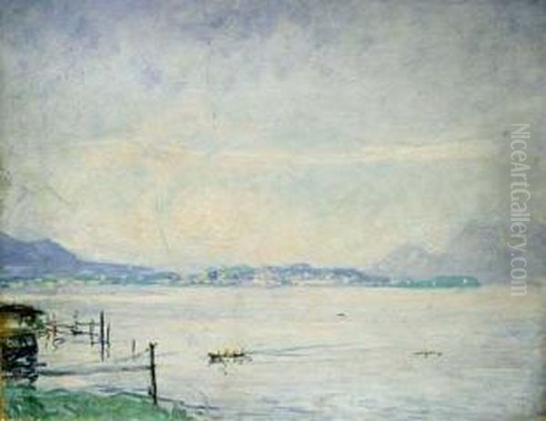 Baveno Oil Painting by Gianni Maimeri