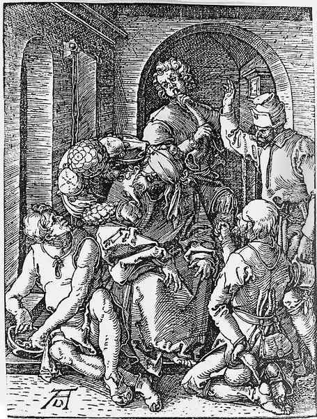 Mocking of Christ Oil Painting by Albrecht Durer