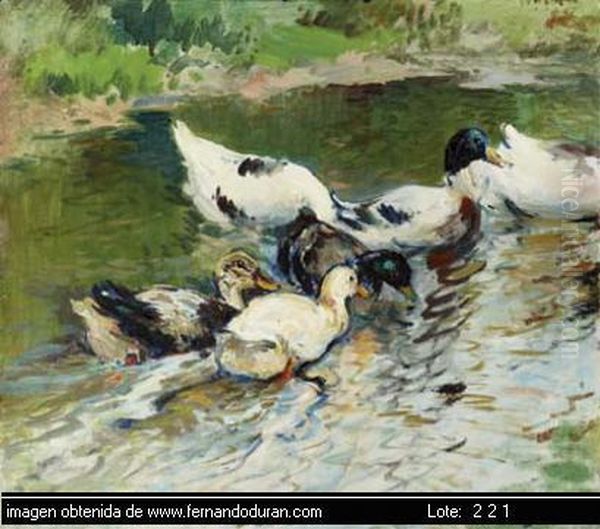 Untitled Oil Painting by Segundo Matilla
