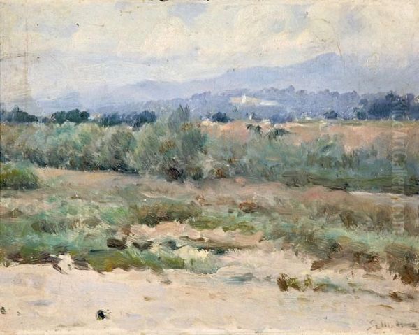 Paisaje Oil Painting by Segundo Matilla Y Marina