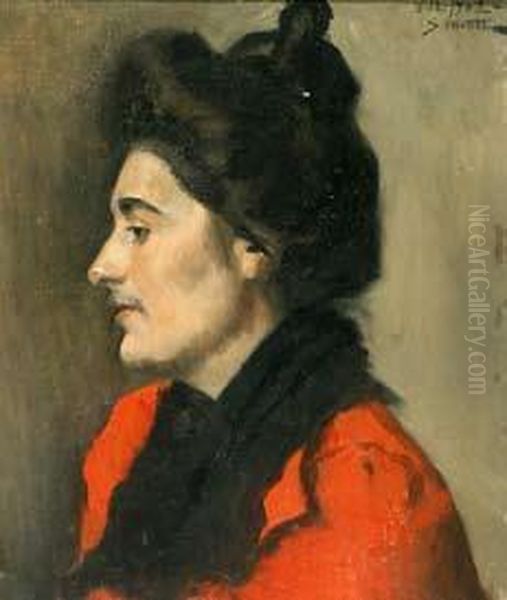 Dama. Oil Painting by Segundo Matilla