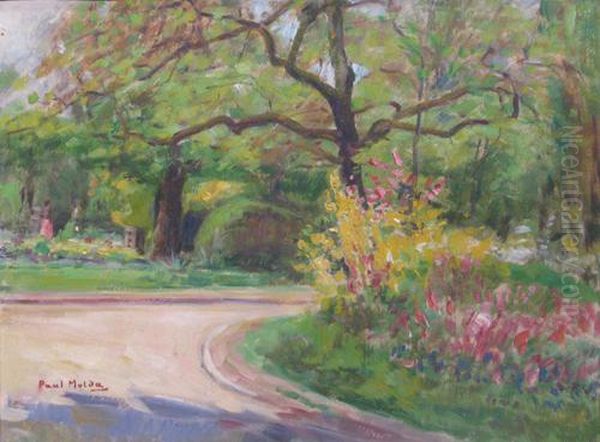 Alley Incismigiu Oil Painting by Paul Molda