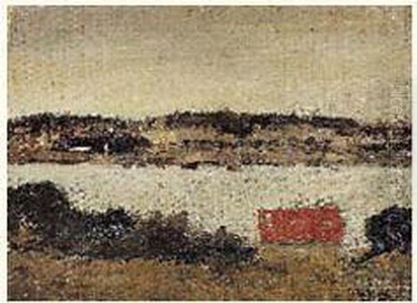 Paysage Fluvial Oil Painting by James Wilson Morrice