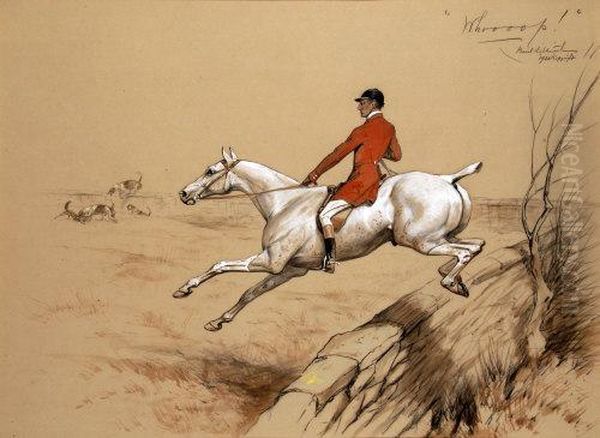 Whoooops!! Oil Painting by Basil J. Nightingale