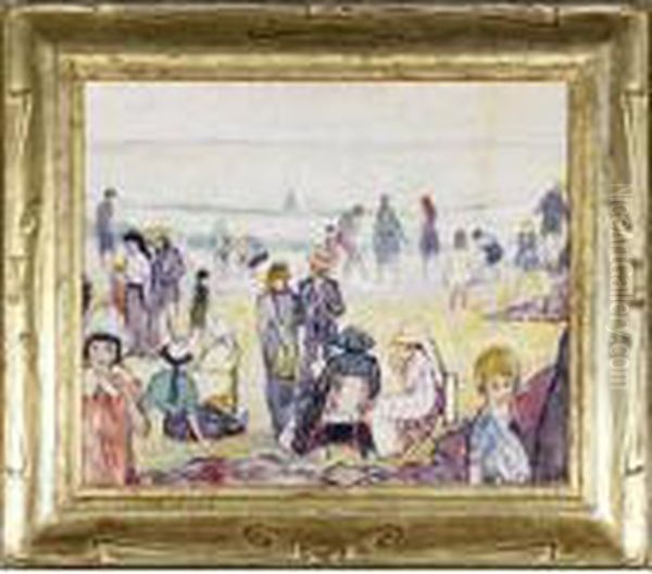 French Oil Painting by Bror Julius Olsson Nordfeldt