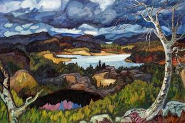 Halleberga Oil Painting by Hans Norsbo