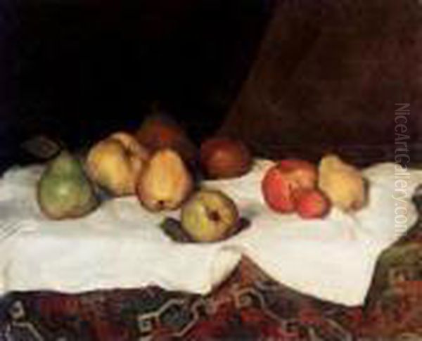 Greek Oil Painting by Pericles Pantazis