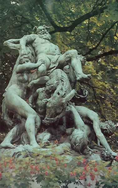 The Triumph of Silenus Oil Painting by Jules Dalou