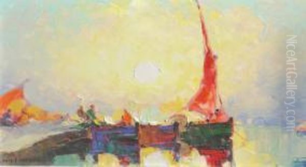 Dans La Joie Oil Painting by Louis Pastour