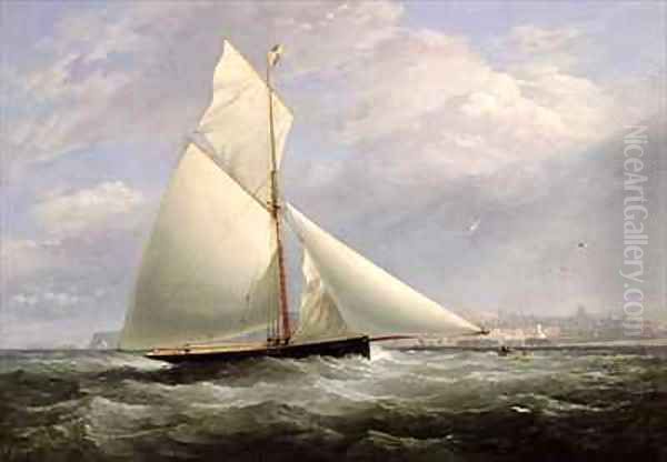 Off Ramsgate Oil Painting by Edward Duncan