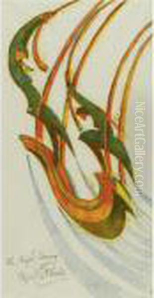 The High Swing (c. Cep 37) Oil Painting by Cyril Edward Power