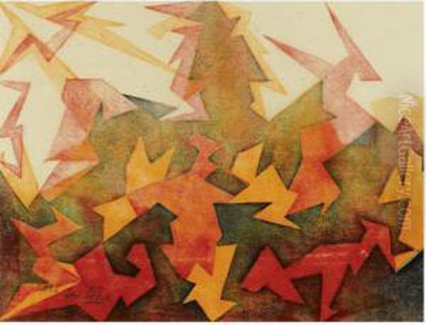 Revolution (coppel Cep 24) Oil Painting by Cyril Edward Power