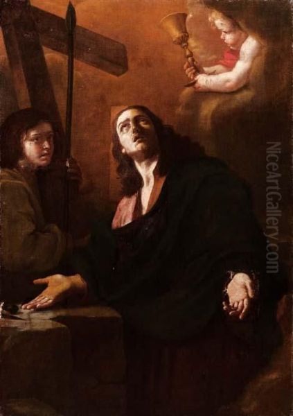 Cristo Nell'orto Oil Painting by Mattia Preti