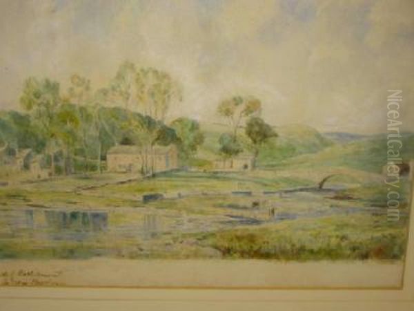 The Becks Of Beckermont Oil Painting by Bertram Walter Priestman